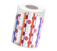 Duyeuau 10m Colorful Dots Bulletin Board Border Decorative Classroom Border Adhesive Bulletin Board Trim Sticker