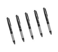Duyeuau 3/5/10Pcs Retractable Multicolored Pen 3-Color-in-1 Ballpoint Pens 0.7MM Tip For Student Writing Note Taking Journaling Multicolor Pen