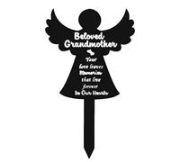 Duyeuau Dog Cats Memorial Grave Marker for Garden and Indoor Decors for Comforting Grieving Pet Owners Graveyard