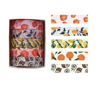 Duyeuau Forests Plant Print Washis Tape Masking Tape Decorative Tape Hand Account Tape Artists Tape for Scrapbooking