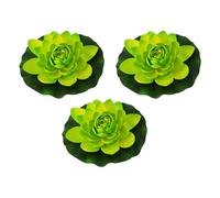 Duyeuau Long Time Faux Water Lilies Flower With Flexible Stem Floral Table Centerpiece For And Event Decorating Bendable Stem Faux Plant