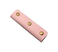 Duyeuau Secure Fixing Snaps On Bag Handle Protector Tear Resistant PU Leather Strap Accessory For Enhancing Durability Handle Cover