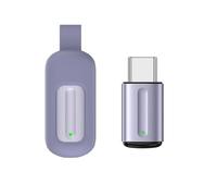 Duyeuau Type C Miniature Intelligent Remote Controller Adapter Transmitter Suitable for Phones To Control TVs