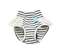 Duyeuau Washable Female Dog Physiological Pants for Small Dogs and Puppies Sanitary Underwear Reusable and Washable Dog
