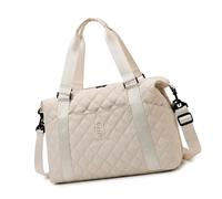 Duyeuau Women's Duffle Bag Large Capacity Travel Shoulder Bag for Short Trip with Easy Attach to Suitcase Handle Gym