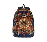 DUYKIMQW Ballads Print Canvas Backpack Rucksack Multi-Pocket | Lightweight Travel Backpack & Laptop Backpack For Men Women, Cute Small Hiking Bagpack For Work And Daily Use