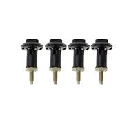 DUYOU Yjin store 16 Pcs/Set HDI Engine Cover Clip Bolt Bonnet Round Hood Kit Compatible With Peugeot 207 406 607 206 Compatible With Citroen Berlingo C4 C5 New C45