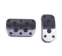 DUYOU Yjin store Stainless Steel Fuel Brake Footrest Pedal AT Fit For Toyota Vios Yaris Auris Avensis Prius 2012 2013 2014 2015 2016 2017 2018 2019