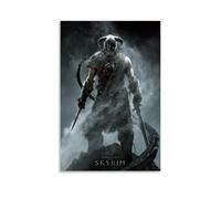 DUYUHAI The Elder Scrolls V Skyrim Video Game PosterPosters Art Pop & Prints Canvas Design Portrait Wall Decoration 20x30inch(50x75cm) Unframe-style
