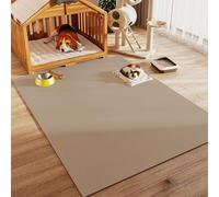 DUYULIANG Reusable Pet Pads - Pet Crate Floor Protection Mat - Waterproof Puppy Leak-proof Training Pads Easystoclean Pee Pad, Antislip, Antiodor, For Small, Medium, Large Dogs, Cats(Brown,120x160cm)