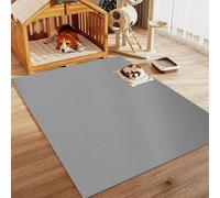 DUYULIANG Reusable Pet Pads - Pet Crate Floor Protection Mat - Waterproof Puppy Leak-proof Training Pads Easystoclean Pee Pad, Antislip, Antiodor, For Small, Medium, Large Dogs, Cats(Greys,100x140cm)
