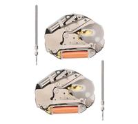 DUZEPA 2 Set Quartz Movement Watch Repair Kit with Shaft Compatible with Miyota 2035 Vintage Steampunk Mechanical Watch Movements