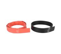 DUZEPA 2pcs 19.1mm 3:1 Adhesive Heat Shrink Tubing - Double Wall Waterproof, 1m Red & 1m Black