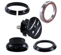 DUZEPA 34/34mm Bicycle Headset EC34 External Cup Sealed Bearings for MTB Road Bike Frame Upgrade High-Strength Aluminum Alloy