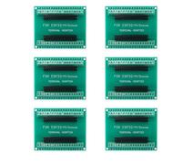 DUZEPA ESP32 Breakout Board Shield GPIO 1 Into 2 for 38Pin ESP32 Development Wroom Expansion Board (6 Pack)