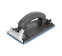 DUZEPA Hand Sander Sanding Block, Plastic Float 175x90mm, Durable Aluminum Base Plate, Quick Clamp for 9x11 Sandpaper, Ideal for Walls Wood Metal