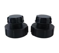 DUZEPA IBC Tank Tube Accessory, Pack Of 2 S100 X 8 To Reduce S60 X 6 Coarse Thread with S60 IBC Tank Cover End Cap Adapter Tap Garden Hose