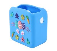 DUZEPA Silicone Adventure Jacket Cover for Mini, Protective Sleeve with Wrist Lanyard for Mini Audio and Music Player, Slip Skin Cover Case (Blue)