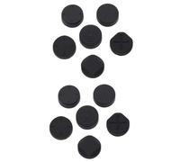 DUZEPA Thumb Grips Compatible with PS Vita 1000 and 2000 Slim Soft Silicone Analog Thumb Grip Caps 12 Packs Black