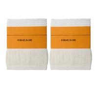 DUZFOREI 2Pcs Universal Stove Wick 95x2.5x180mm, Smokeless Fiberglass Round Cotton Design, Replacement for Kerosene Heater