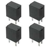 DUZFOREI 4 Pcs G8V-RH-1C7T-R-DC12 5 Pin Power Relay, 12VDC Multi Purpose Auto Fuel Pump Relay, Electromechanical Relays for High-Performance Electrical Systems