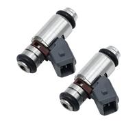 DUZFOREI Racing Fuel Injector IWP162 Pack of 2, Compatible Repalcement for Harley Davidson Electra Glide Road King Street Glide Fat Boy Softail Dyna Replaces 27609-01B 27609-01 1022-0113