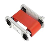 DUZHIHOZL Black White Red Gold Printer Ribbon RCT023NAA For Evolis Primacy For Zenius ID PVC Card Replacement Parts(Red 1000prints)