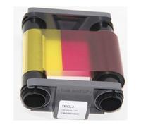 DUZHIHOZL For Evolis Badgy 100 200 CBGR0100C ID Card Printer ribbon For YMCKO Color Ribbon prints Replacement Parts