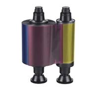 DUZHIHOZL R3011C R3013E R2011K YMCKO Color Ribbon Printing Supplies PVC Card Printer For Evolis Pebble3 Pebble4 For Dualys Dualys3 Replacement Parts(R3011C)