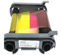 DUZHIHOZL R5F008S132 Color Ribbon RCT023NAA Black For Evolis Zenius Primacy1 ID Card PVC Printer Printing Supplies Replacement Parts(Color)