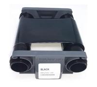 DUZHIHOZL YMCKO Color Ribbon CBGR0100C Black CBGR0500k For Evolis Badgy100 For Badgy200 Id Card Printer Replacement Parts(Orgin Black)