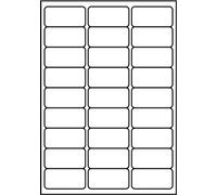 DUZZBEE A4 Self Adhesive Address Labels, 27 FBA Labels Per Sheet, 100 Sheets, 63.5 x 29.6mm 2700 Labels Perfect for FBA Lables and Address Labels.