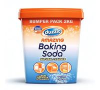 Duzzit Amazing Baking Soda - Powerful Cleaning Action | Natural Cleaner - Eliminates Grease & Stubborn Stains | Cleans Surfaces & Appliances (2kg with Scoop Included)
