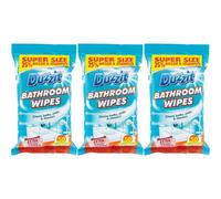 Duzzit Bathroom Wipes 50 Wipes X 3