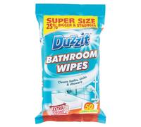 Duzzit Bathroom Wipes-Pack Of 50, Blue