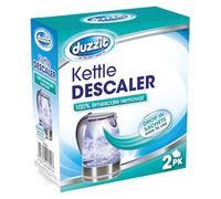 Duzzit Kettle Descaler Limescale Remover Easy To Use Drop In Sachet, Blue, (Pack Of 2)