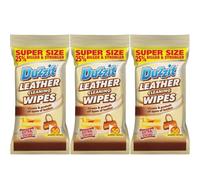 Duzzit Leather Cleaning Wipes Clean & Protect 50 Wipes X 3
