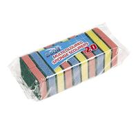 Duzzit Pack Of 20 Sponge Scourer Washing Up Sponges