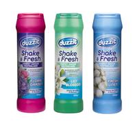 Duzzit Shake & Fresh Mixed Carpet Freshener (3pk) | Shake and vac Carpet Freshener Powder | Shake n Vac | Carpet Cleaner Powder Mixed Variety Pack