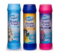 Duzzit Shake & Fresh Mixed Carpet Freshener (3pk) | Shake and vac Carpet Freshener Powder | Shake n Vac | Carpet Cleaner Powder Mixed Variety Pack
