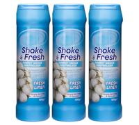 Duzzit Shake & Fresh Pack of 3 500gm Carpet Odour Neutraliser Fresh Linen Freshens Carpet & Rugs Simply Sprinkle & Vaccum