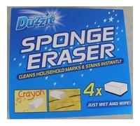 DUZZIT SPONGE ERASER REMOVES HOUSEHOLD by 151 products ltd