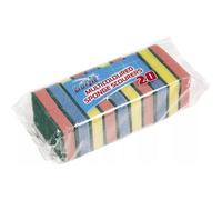 Duzzit Sponge Scourer Washing Up Sponges 20 Pads
