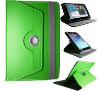 DV 10inch Tablet Case Cover - Universal Leather Stand Case Folio Cover Magic Leather 360° Rotating Case Fits for ALL 10" Inch & 10.1" Inch Android Tablets tab (Green)