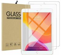 DV 2 Pack iPad 10.2" 2021 2020 2019 GLASS Screen Protector, Tempered Glass Screen Protector [9H Hardness] [Crystal Clarity] [Scratch-Resistant] [No-Bubble] for iPad 10.2" 9th 8th 7th Generation