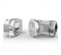 DV-90 Magnetic Dryer Vent Connector Kit - Airtight Quick-Installation for Tight Spaces, Easy lint Cleaning, Strong Magnet Self-Alignment Design with 2.6ft 6" Duct & two Clamps(teruaceei01)