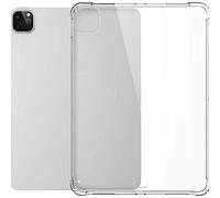DV Bumper Gel iPad Pro 12.9" 6th 5th 4th Generation Case Soft TPU Transparent Clear Back Cover Shockproof Drop Protection Ultra Slim Scratch Resistant Case Cover For iPad 12.9 2022 2020