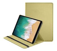 DV Case for iPad Mini 2 (A1489, A1490, A1491), iPad Mini 3 (A1599, A1600), 360 Degree Rotating Smart Magnetic Stand Case, PU Leather, Slim and Lightweight Cover (Gold)
