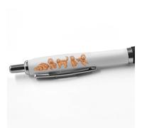 DV DESIGN 1 x Apricot Cockapoo Black Pen - Dog Pet Spaniel Puppy Animals Stationary School Equipment Teacher Birthday Friend Girls Boys #82982