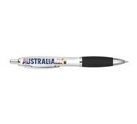 DV DESIGN 1 x Australia Black Pen - Sydney Flag Landmarks Travel Holiday Stationary School Equipment Teacher Friend Girls Boys Birthday #81415